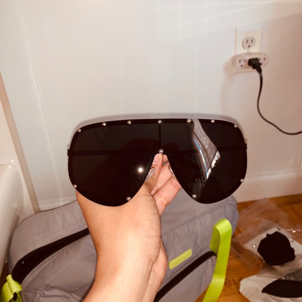 Kim K style sunglasses